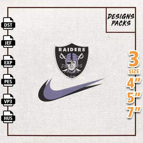 Football Las Vegas Raiders Embroidery Design