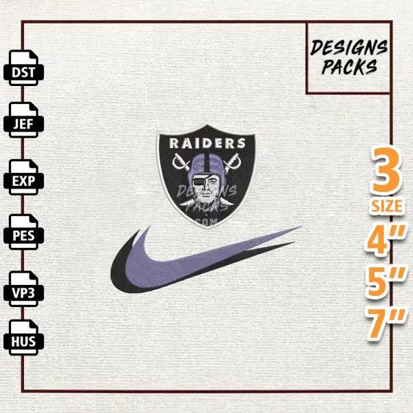 Football Las Vegas Raiders Embroidery Design