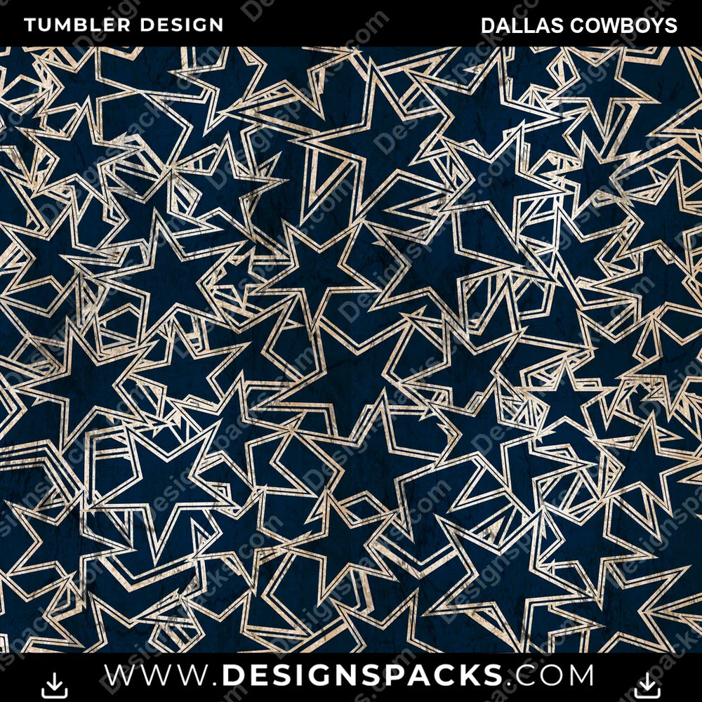 Football Logo BG Dallas Cowboys NFL Football Tumbler Digital Wrap Design Download