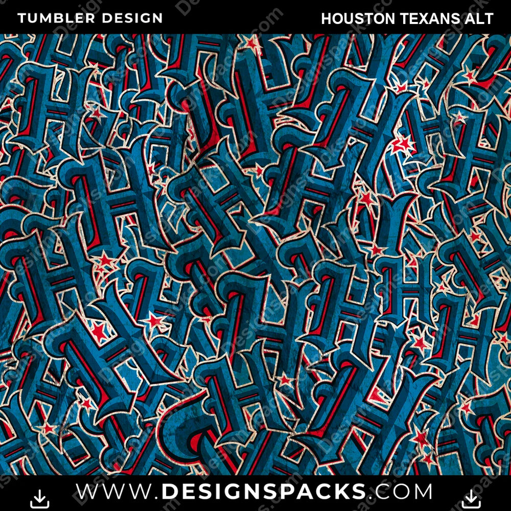 Football Logo BG Houston Texans Alt NFL Football Tumbler Digital Wrap Design Download