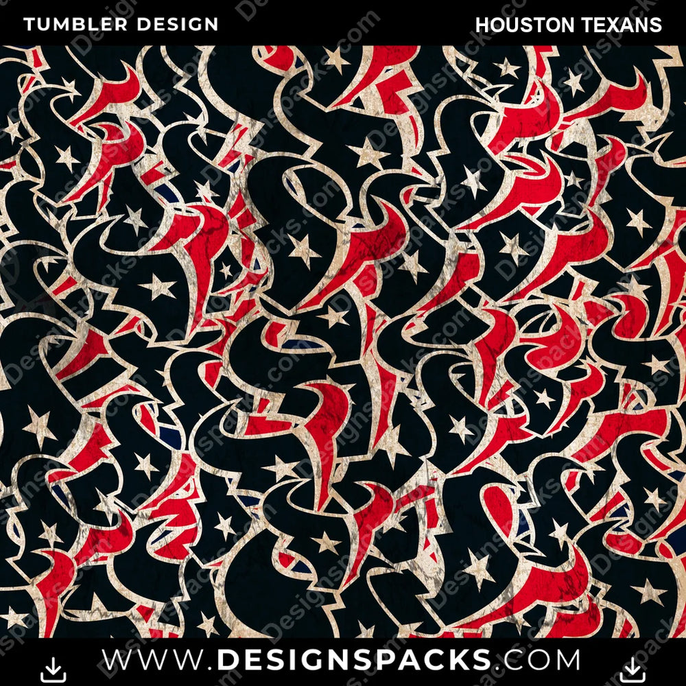 Football Logo BG Houston Texans NFL Football Tumbler Digital Wrap Design Download