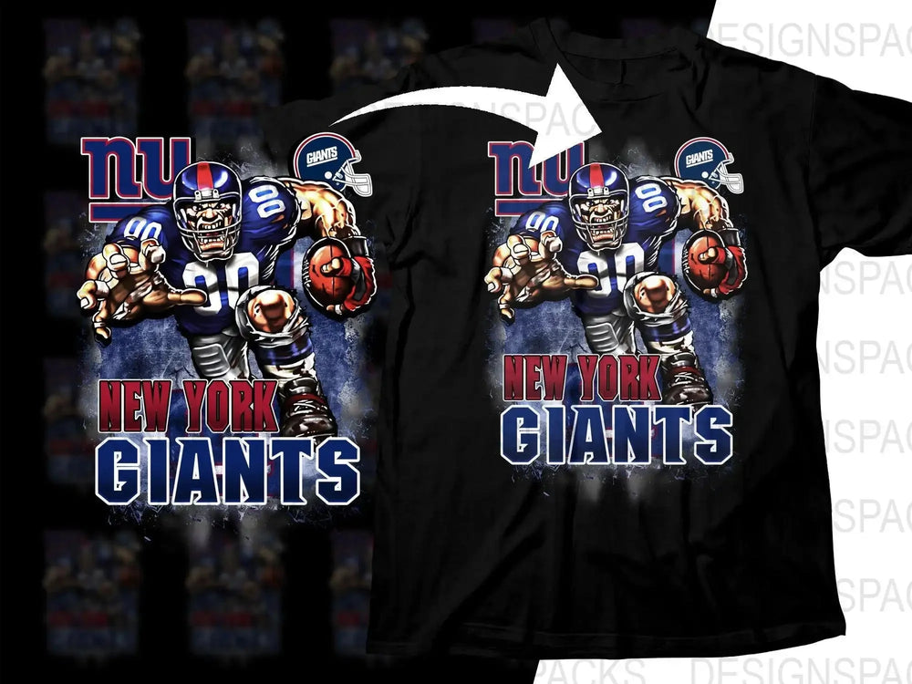 Football Mascot Giants Team Png Digital Download