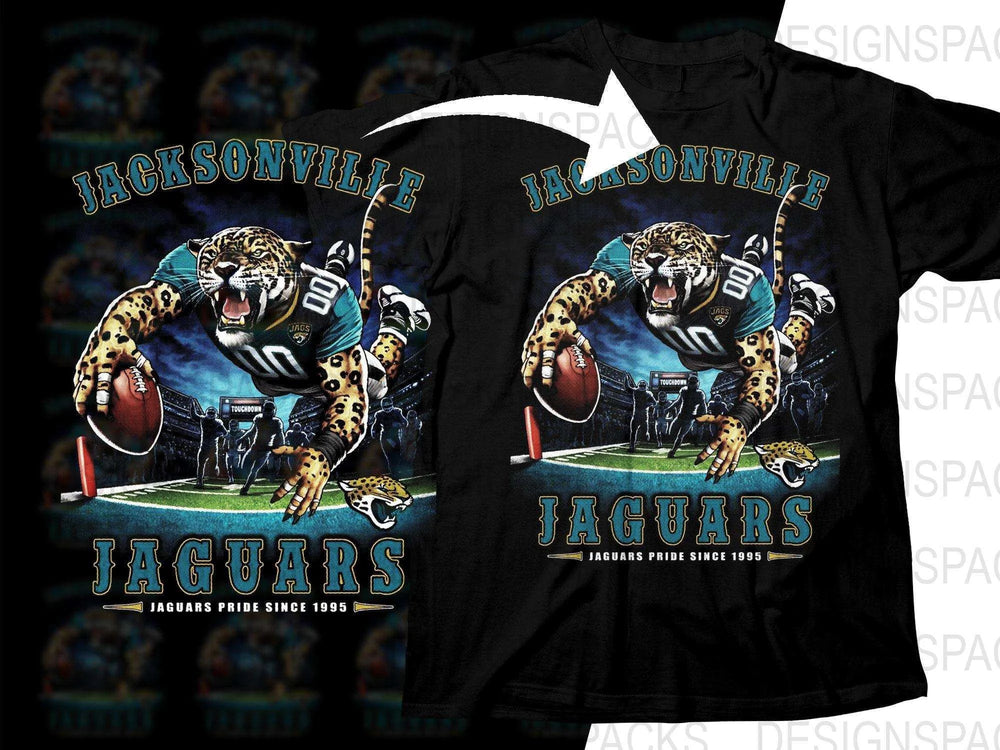 Football Mascot JACKSONVILLE Team Halftone Png Digital Download