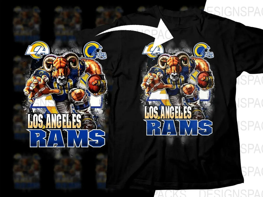 Football Mascot Rams Team Png Digital Download