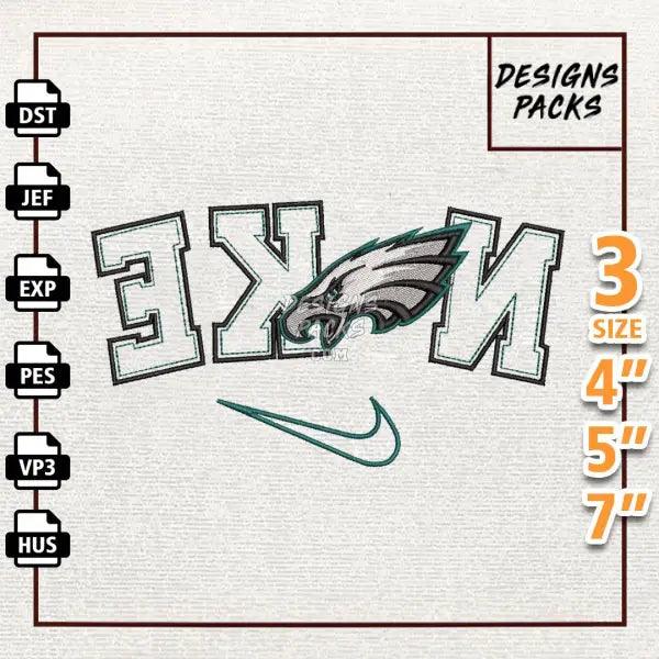 Football Philadelphia Eagles Embroidery Design