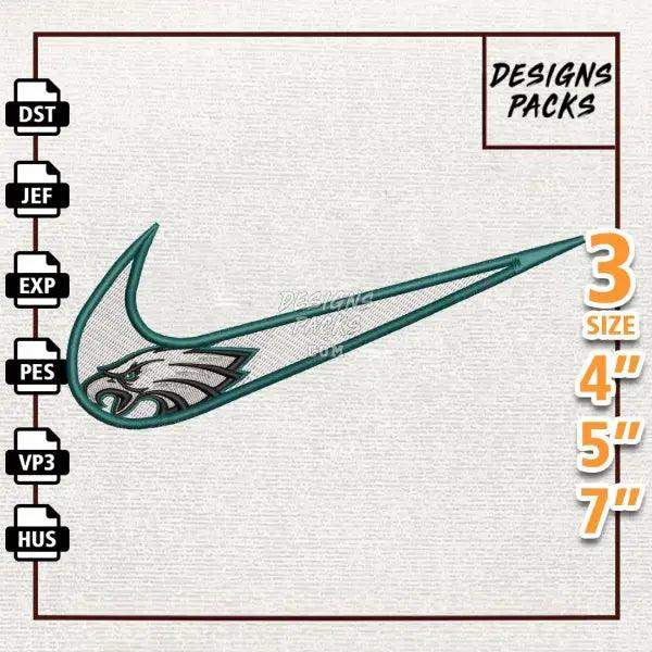 Football Philadelphia Eagles Embroidery Design