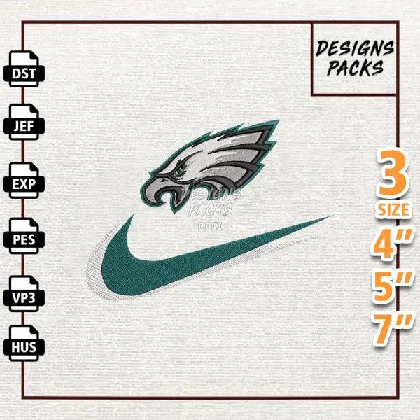 Football Philadelphia Eagles Embroidery Design