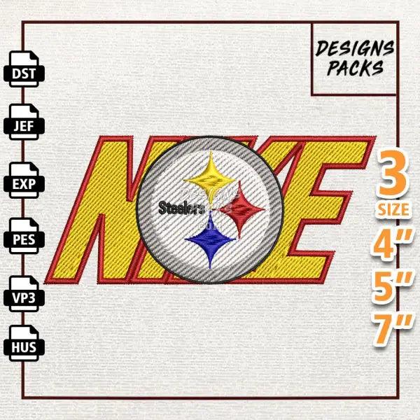 Football Pittsburgh Steelers Embroidery Design