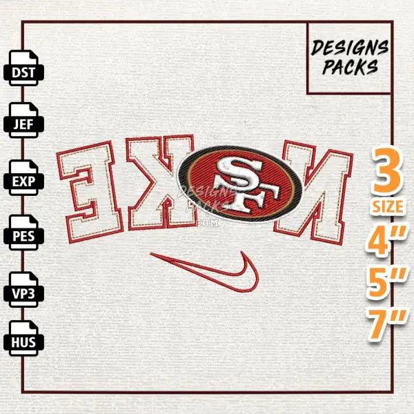 Football San Francisco 49ers Embroidery Design