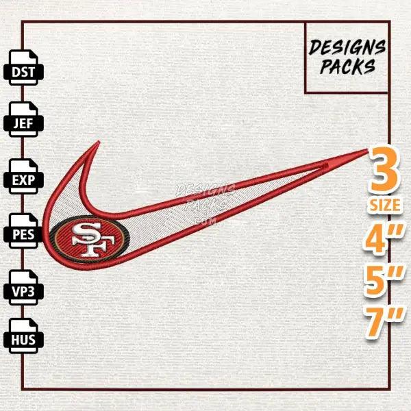 Football San Francisco 49ers Embroidery Design
