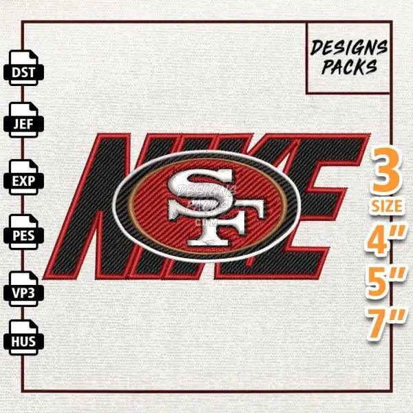 Football San Francisco 49ers Embroidery Design