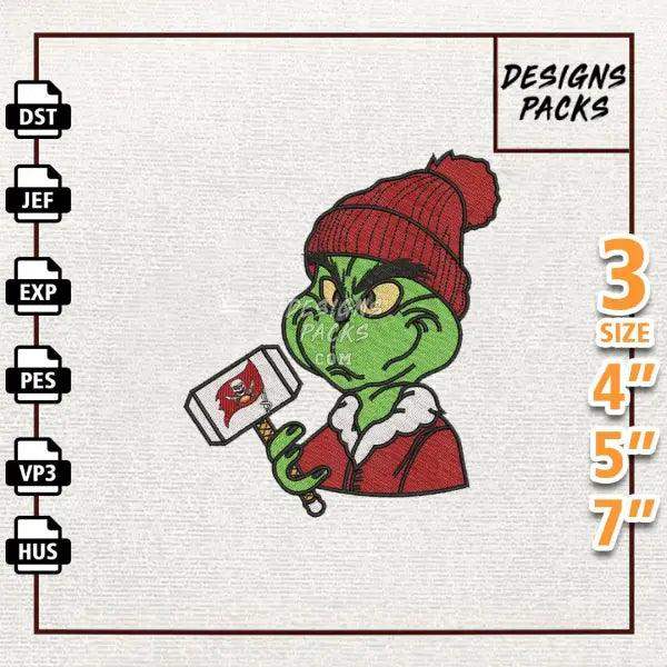 Football Tampa Bay Buccaneers Embroidery Design