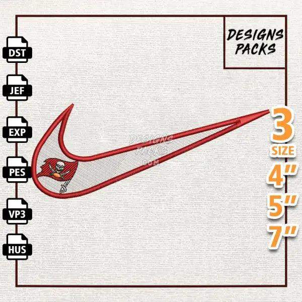 Football Tampa Bay Buccaneers Embroidery Design