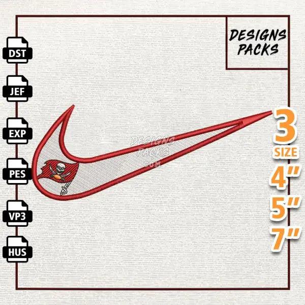 Football Tampa Bay Buccaneers Embroidery Design
