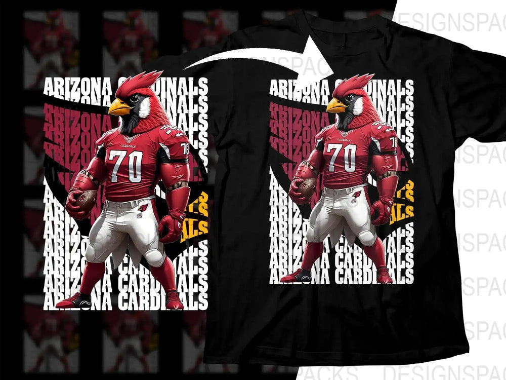 Football Team ARIZONA Mascot Png Digital Download