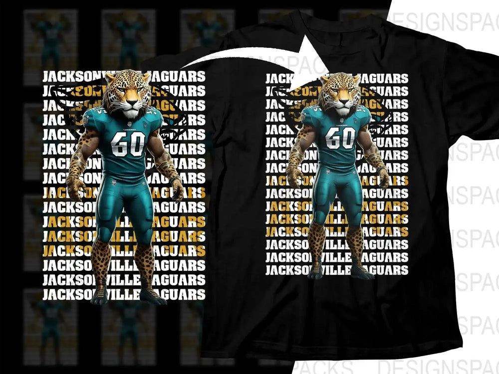 Football Team Jacksonville Jaguars Mascot Png Digital Download