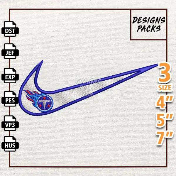 Football Tennessee Titans Embroidery Design