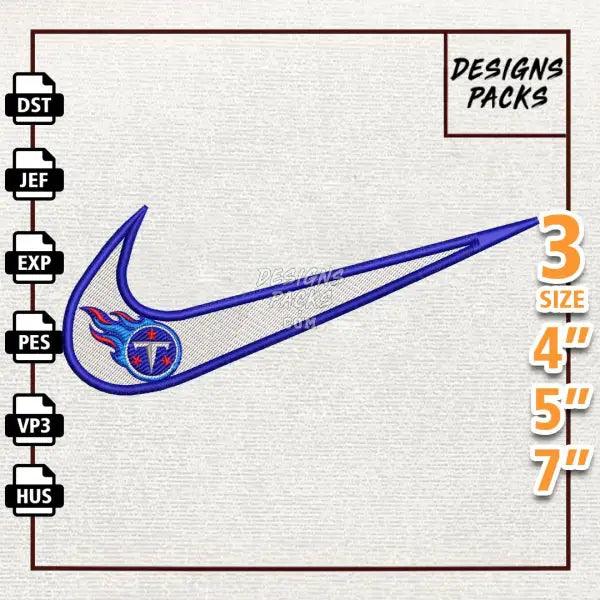 Football Tennessee Titans Embroidery Design