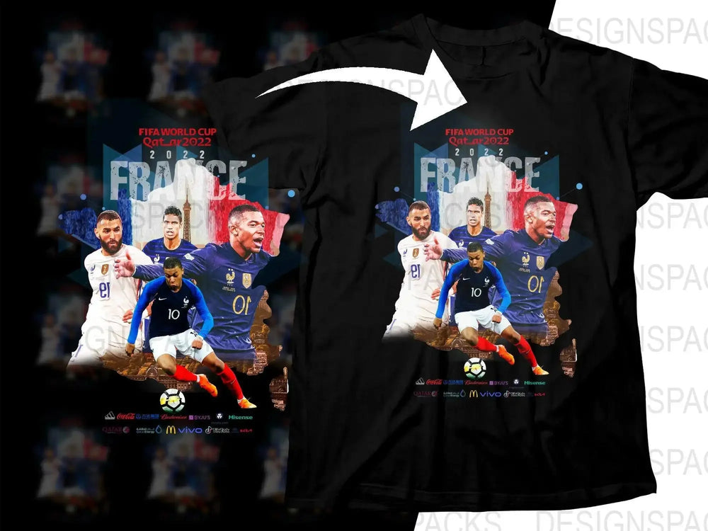 France World Cup 2022 Team Soccer Soccer Png Digital Download