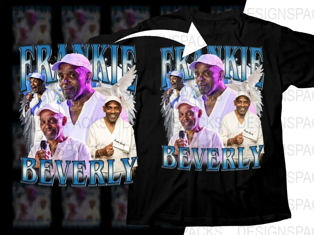 Frankie Beverly Graphic Bootleg Design Png Digital Download