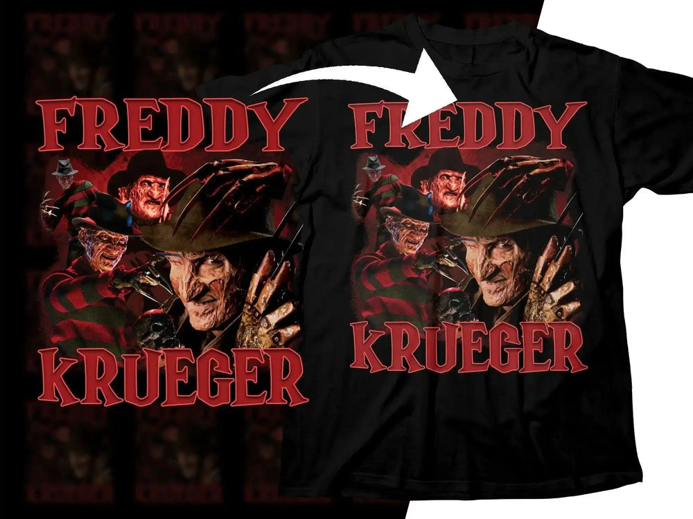 Freddy Krueger Halloween Horror Movie Png Digital Download