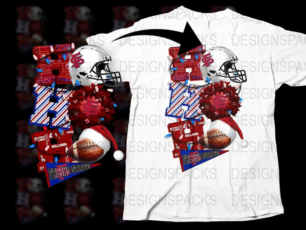 Ohio State Football Helmet Graphic T-Shirt, College Sports Fan Apparel, Red and White Design