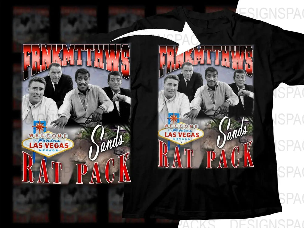 FRNKMTTHWS Las Vegas Sands Rat Pack Png Digital Download