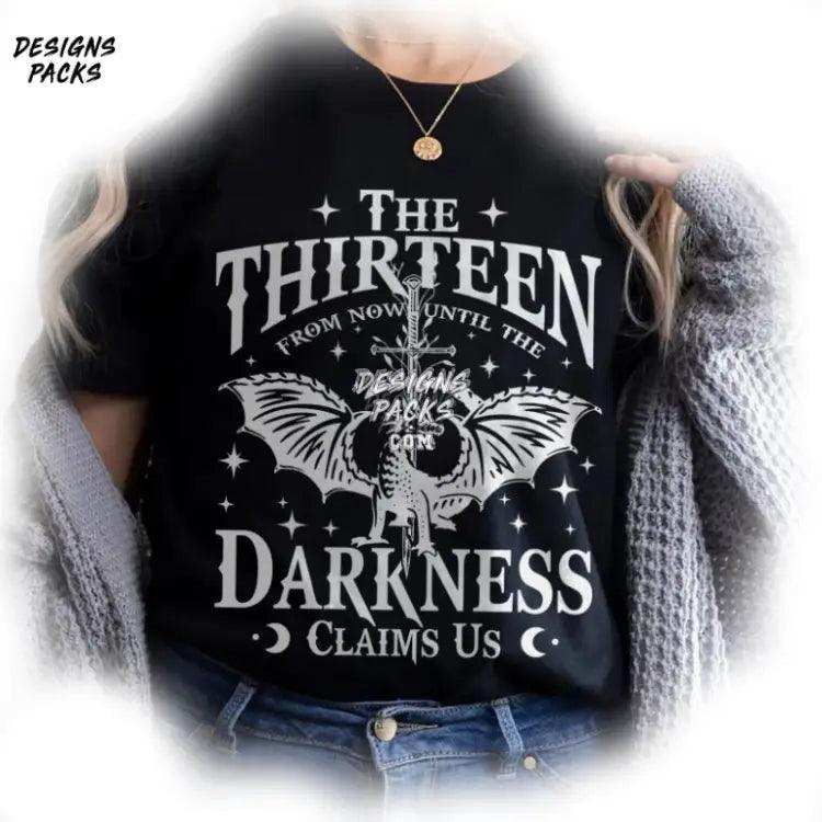 From Now Until The Darkness Claims Us Sarah J Maas Retro Throne Of Glass Png Design