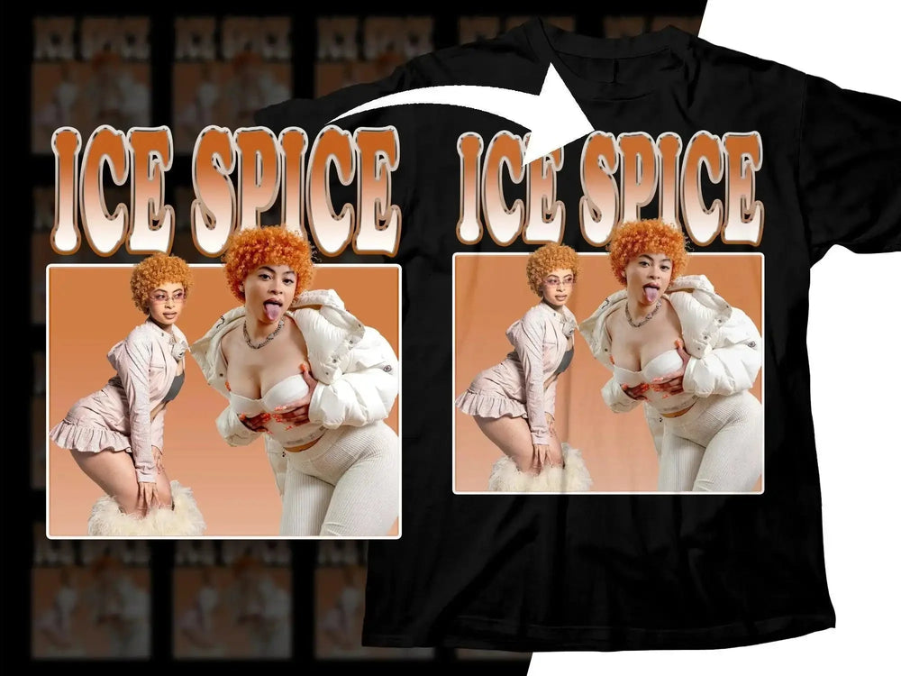 Fun and Stylish ICE SPICE Png Digital Download