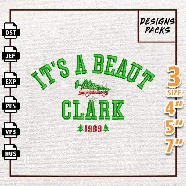 Funny Christmas Movie Embroidery Design