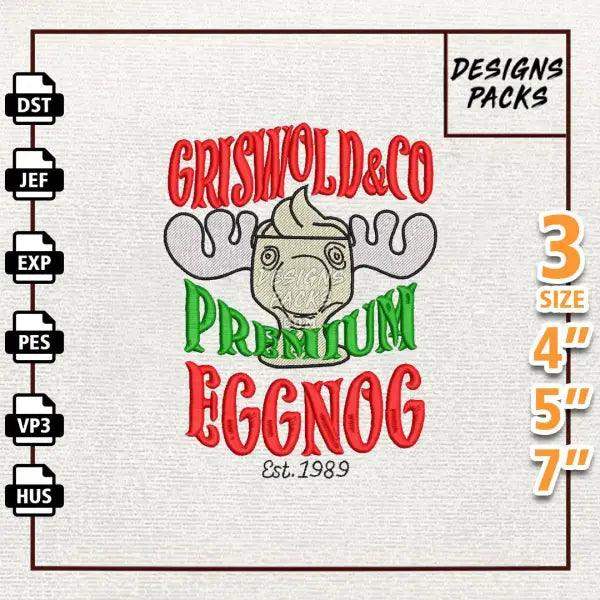 Funny Christmas Vacation Embroidery Design