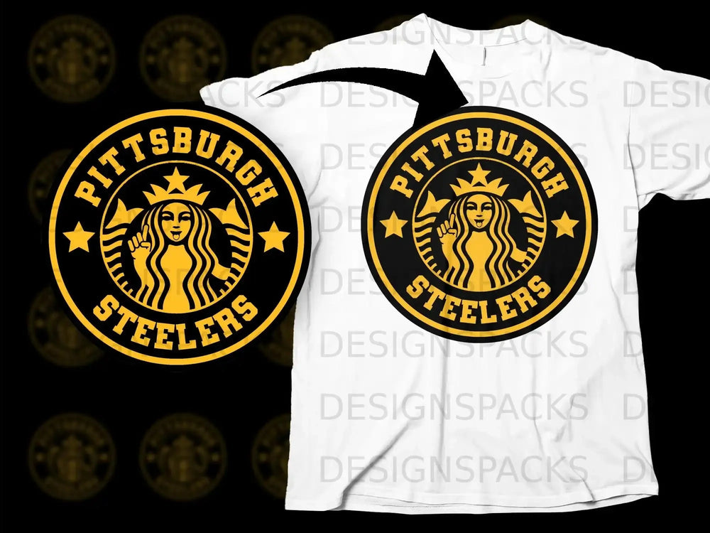 Pittsburgh Steelers Inspired Unique Design T-shirt