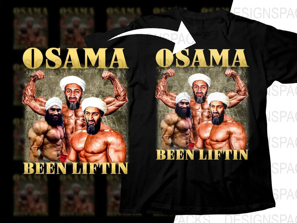Funny Fitness Meme Osama Been Liftin Png Digital Download