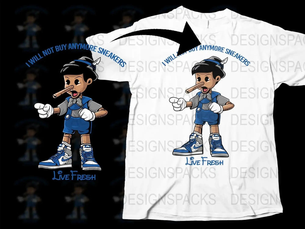 Funny I Will Not Buy Anymore Sneakers Png Digital Download