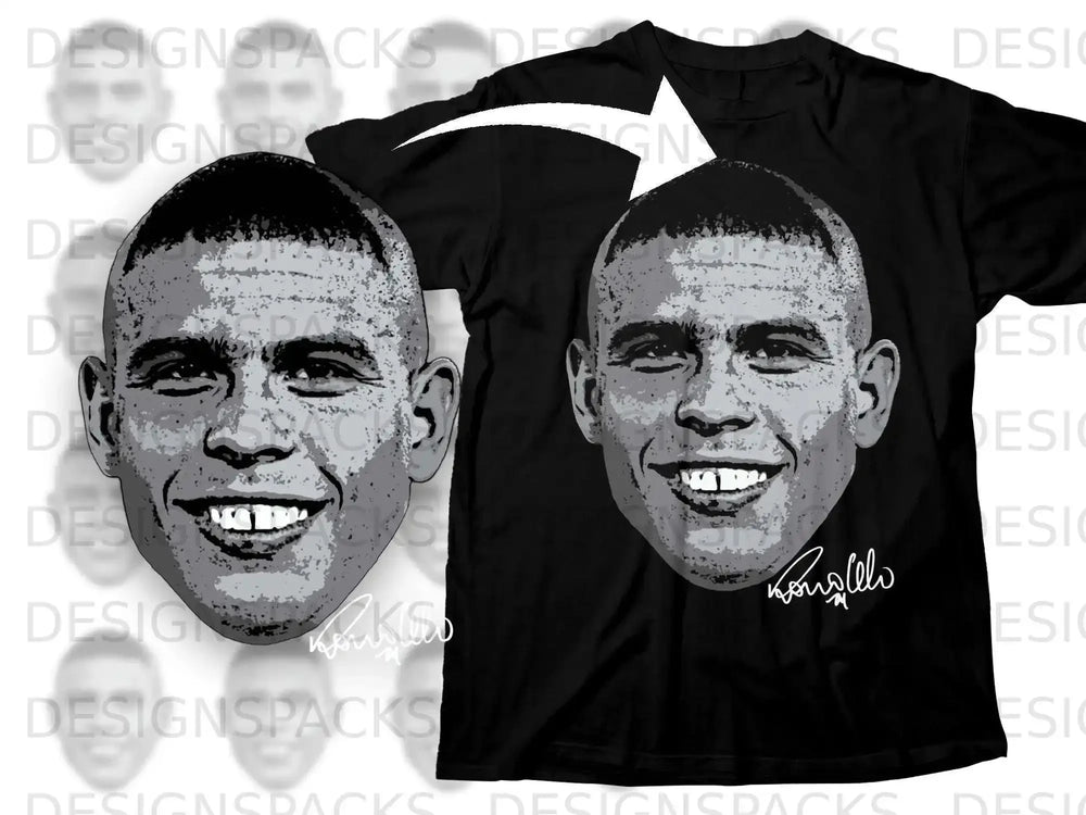 Iconic Graphic Face Print T-Shirt with Signature Design