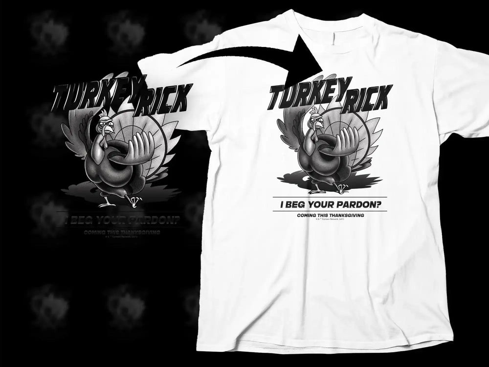 Funny Turkey Rick I Beg Your Pardon Png Digital Download