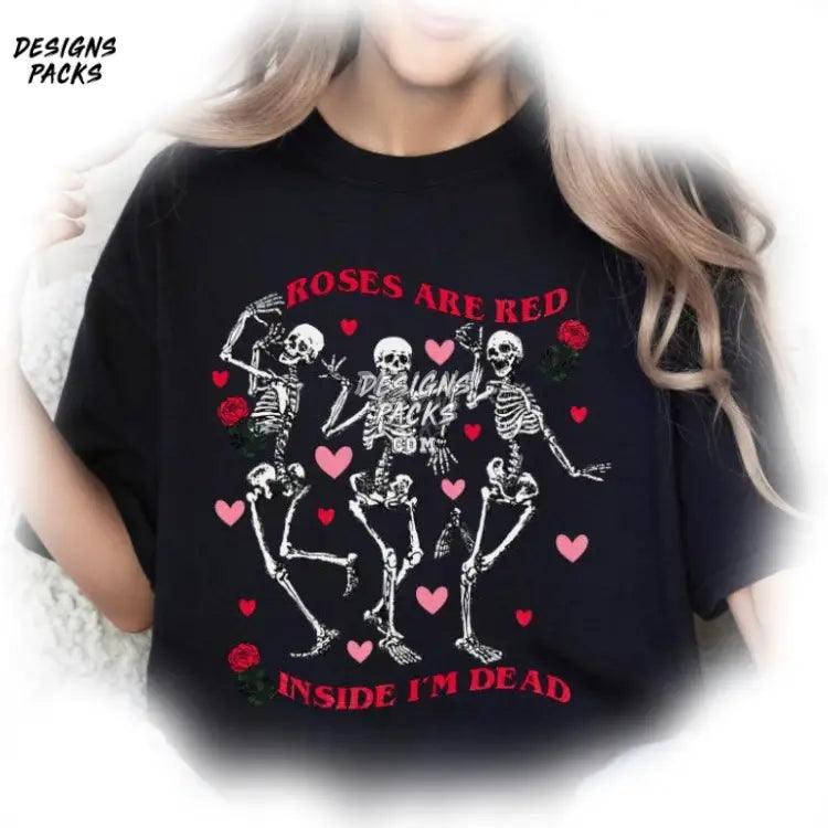 Funny Valentine Skeleton Valentines Day Png Design