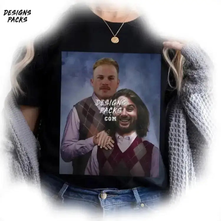 Funny Zach Bryan And Koe Wetzel Mug Shot Png Design