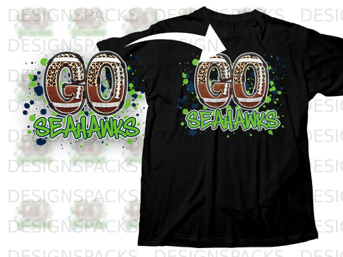 Black t-shirt with 