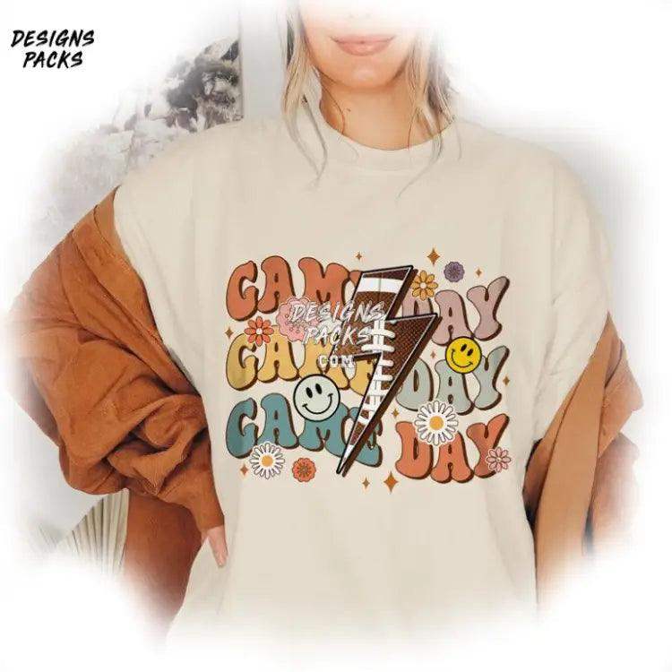 Game Day Vibes Png Design