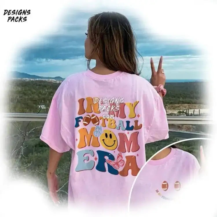 Gameday In My Mama Era Football Mom Png Design