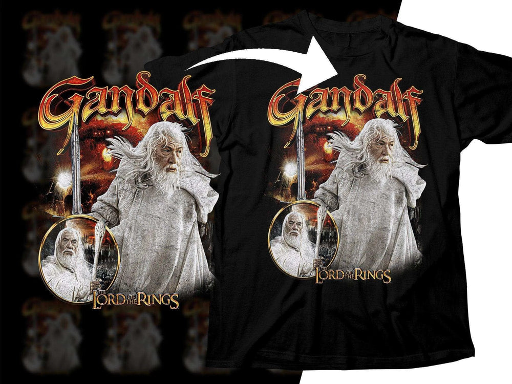 Gandalf The Lord of the Rings Graphic Png Digital Download
