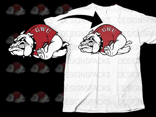 Gardner Webb Bulldogs College Football Png Digital Download
