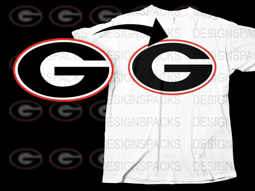 Georgia Bulldogs College Football Png Digital Download