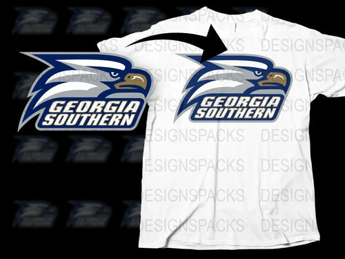 Georgia Southern Eagles College Football Png Digital Download