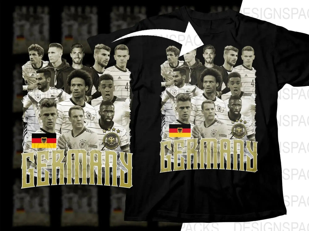 Germany Soccer Team Legends Soccer Png Digital Download