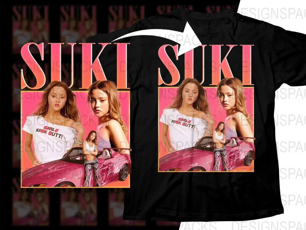Girls Fast JDM Suki Furious Movie Bootleg Png Digital Download