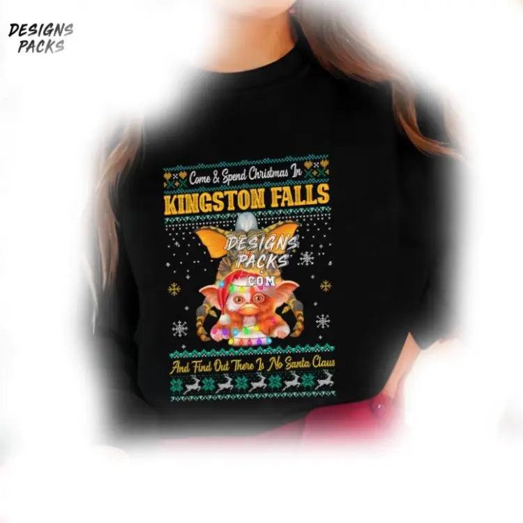 Gizmo Gremlins Ugly Christmas Family Xmas Png Design