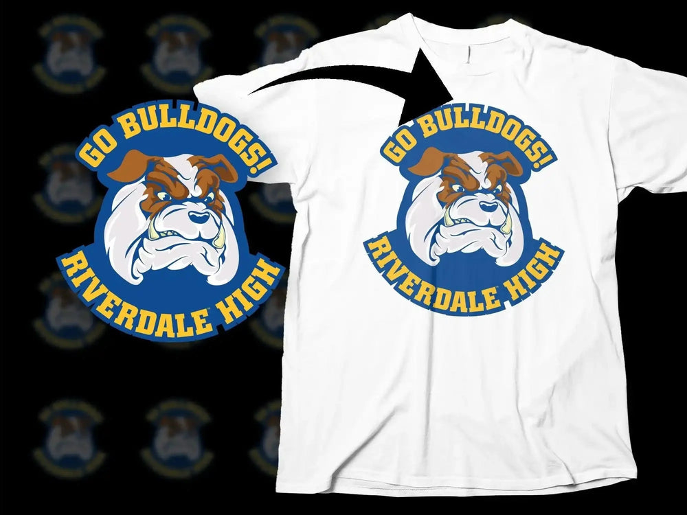 Go Bulldogs Riverdale High Bulldogs Graphic Png Digital Download