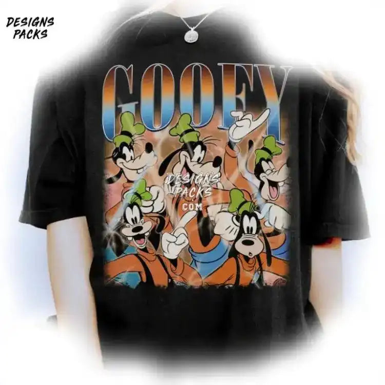Goofy Movie Cartoon Homage Png Design